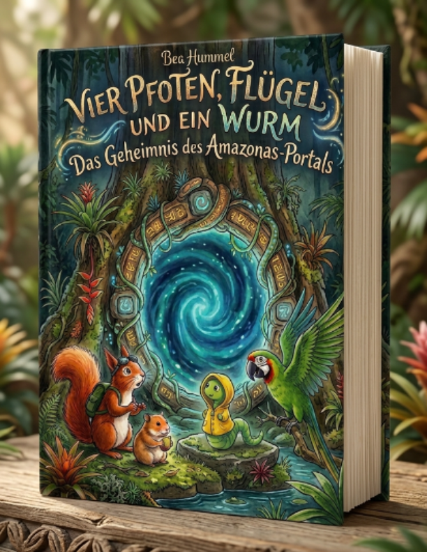 Das Geheimnis des Amazinas-Portals 4 Pfoten, Flügel und ein Wurm